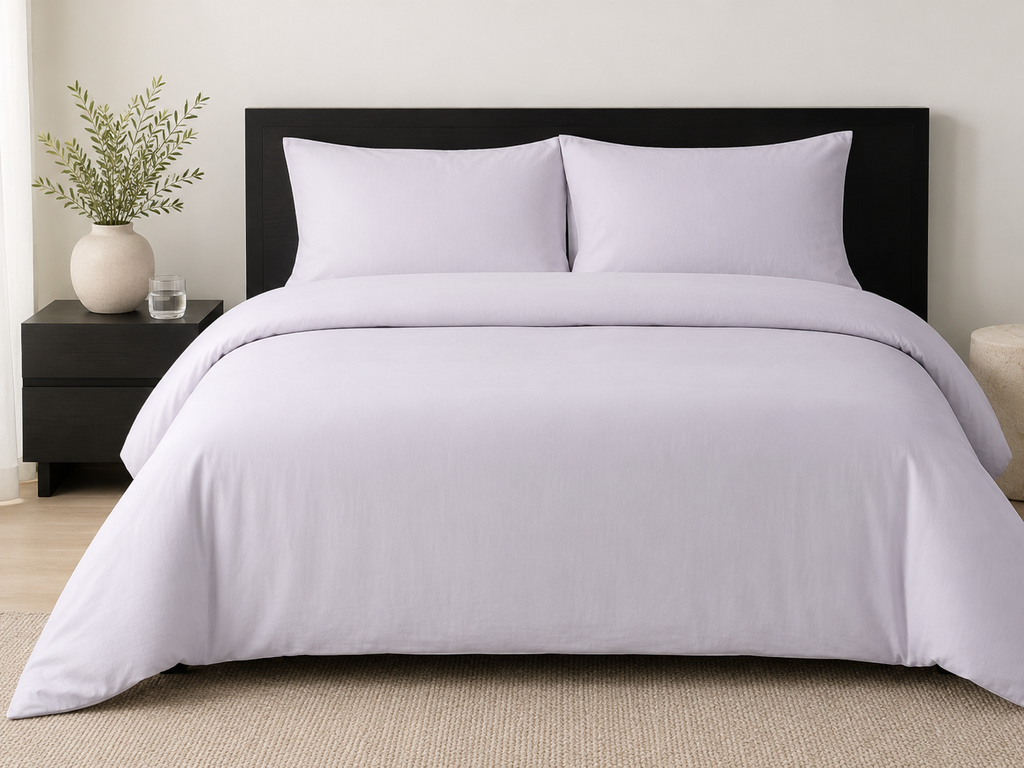 Lavender Grey - Pillowcases (Pair)